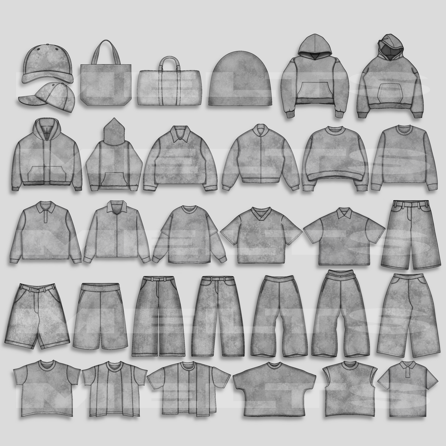 Melt Ultimate Shadow Brush Pack V.2