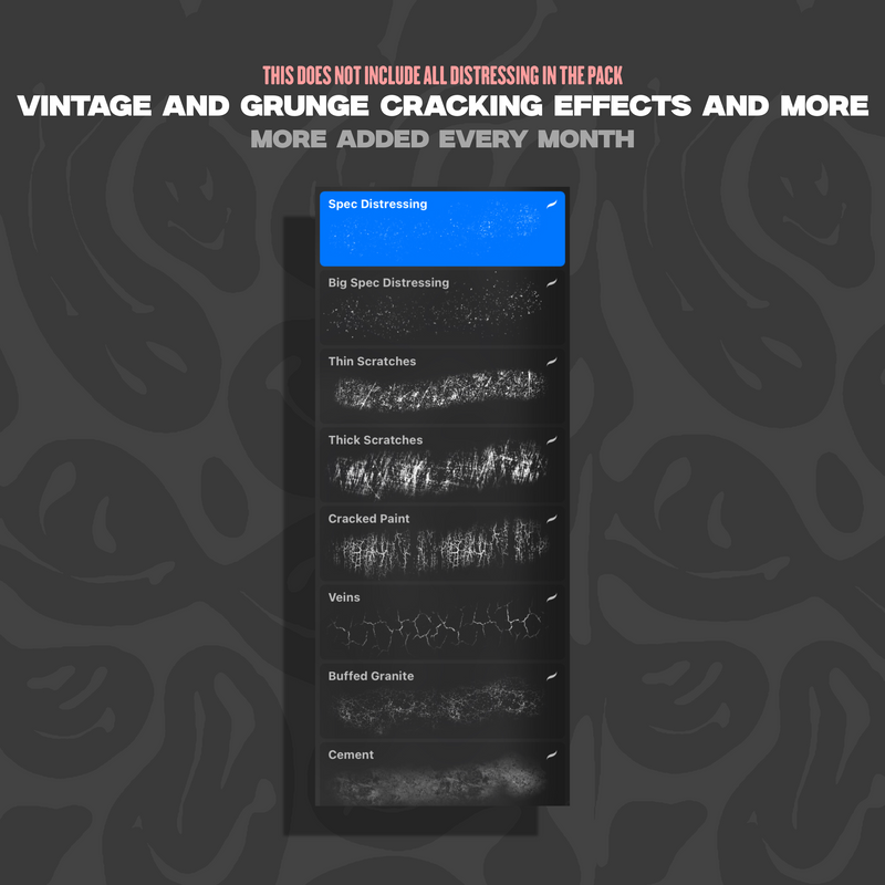 Distressing and Vintage Brush Pack